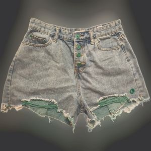 ZFT u say like Denim Shorts‎ size L